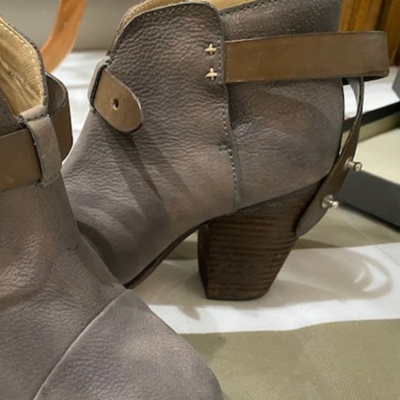Mercer Leather Ankle Boots - Black | rag & bone Rag & Bone Booties